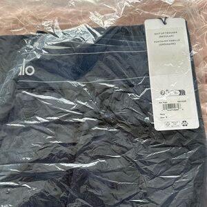 Alo Navy Suit Up Trousers